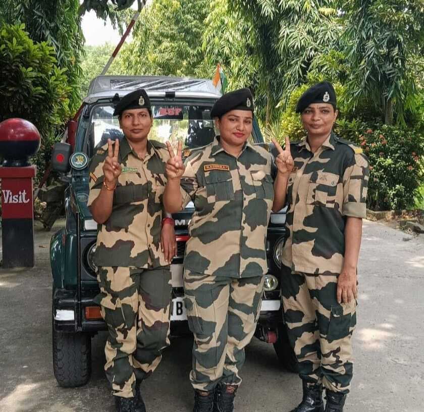 बीएसएफ की वीरांगनाओं ने पूरा किया प्रशिक्षण