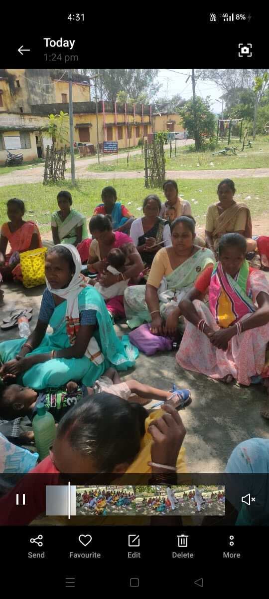 रसोइया संयोजिका संघ की बैठक