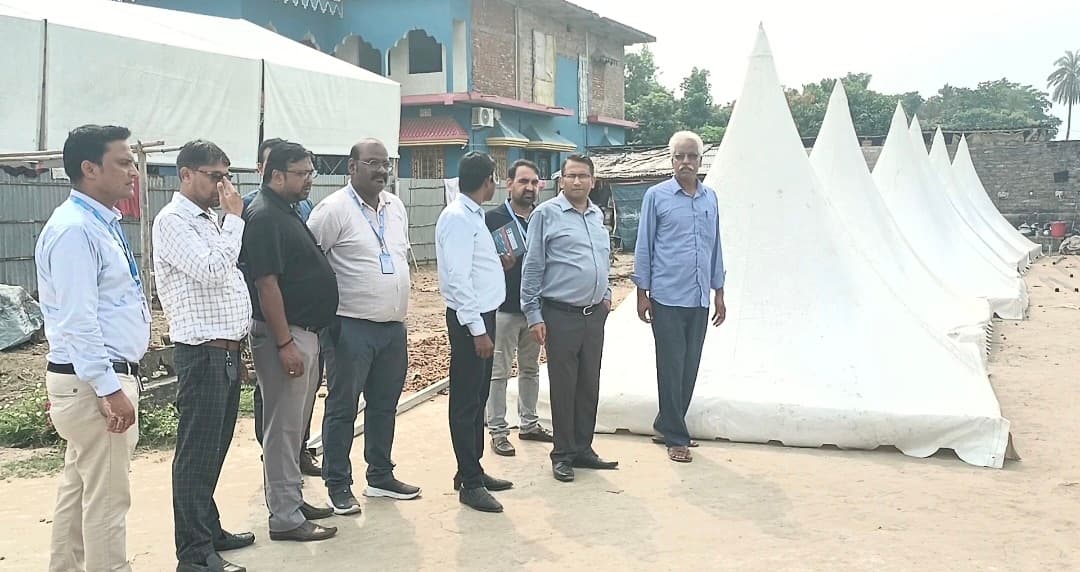 चंदेली भर्रा गांव में केंद्र वित्त मंत्री के आगमन को लेकर व्यापक तैयारियां जोरों पर