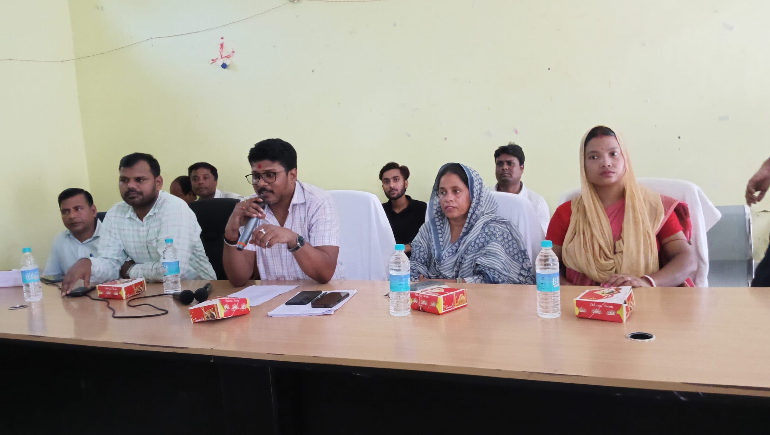 नलजल योजना, स्वास्थ्य केंद्र, आशा बहाली सहित कई मुद्दों पर हुई चर्चा