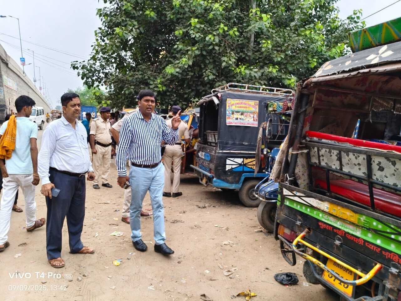 जाम की समस्या से निपटने के लिए एसडीएम ने की पहल