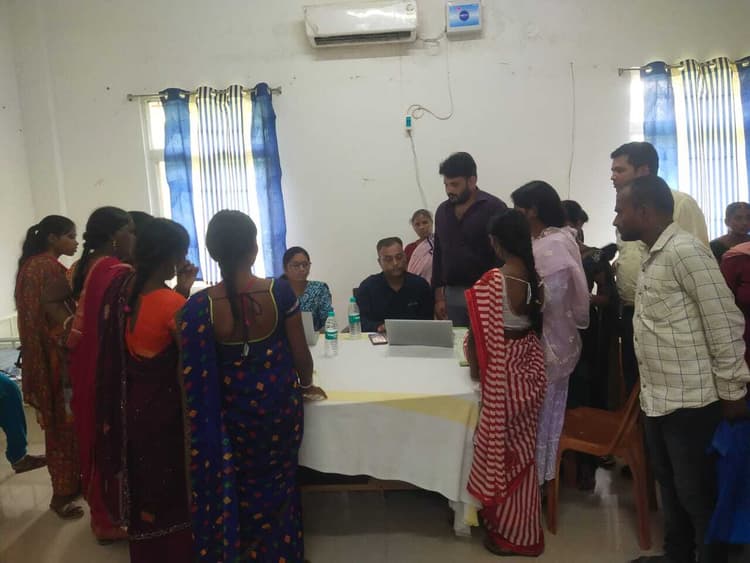 मेसकौर सीएचसी 161 गर्भवती महिलाओं की हुई जांच