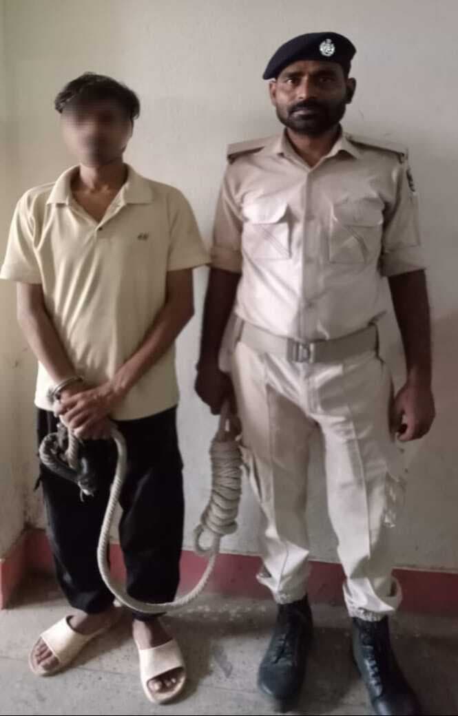 गोली मारने के मामले में गिरफ्तार सन्हौली के लाइनर को भेजा गया जेल