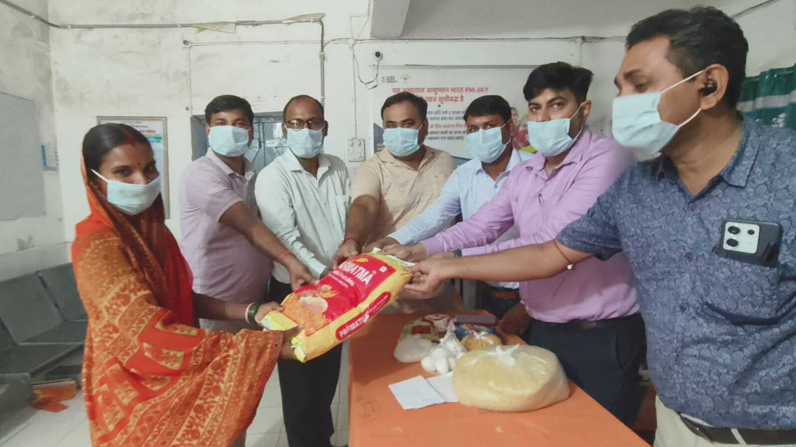 निक्षय मित्र योजना की मनायाी गयी वर्षगांठ