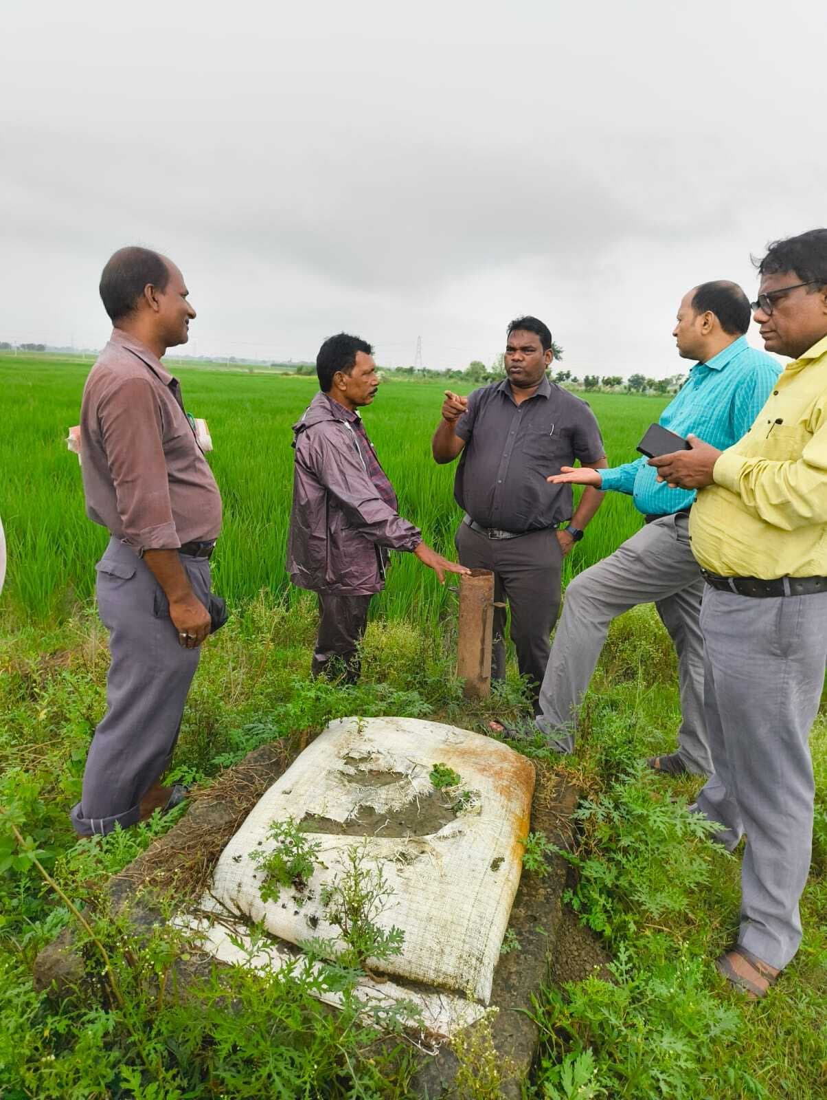 अमनी व सैदपुर में सातवीं लघु सिंचाई गणना कार्य शुरू