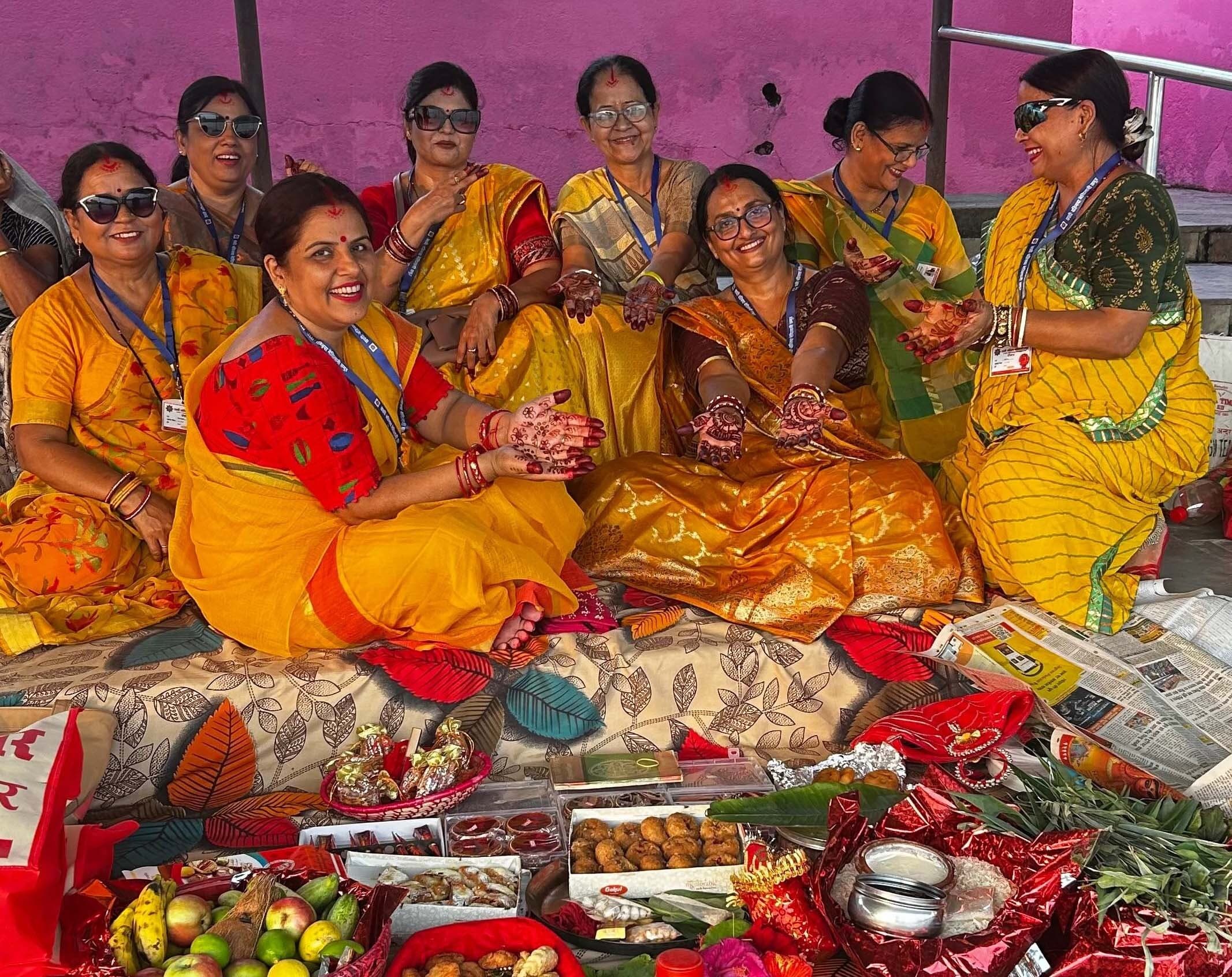 सखी बहिनपा की पूर्णिया इकाई ने मनाया जितिया उत्सव