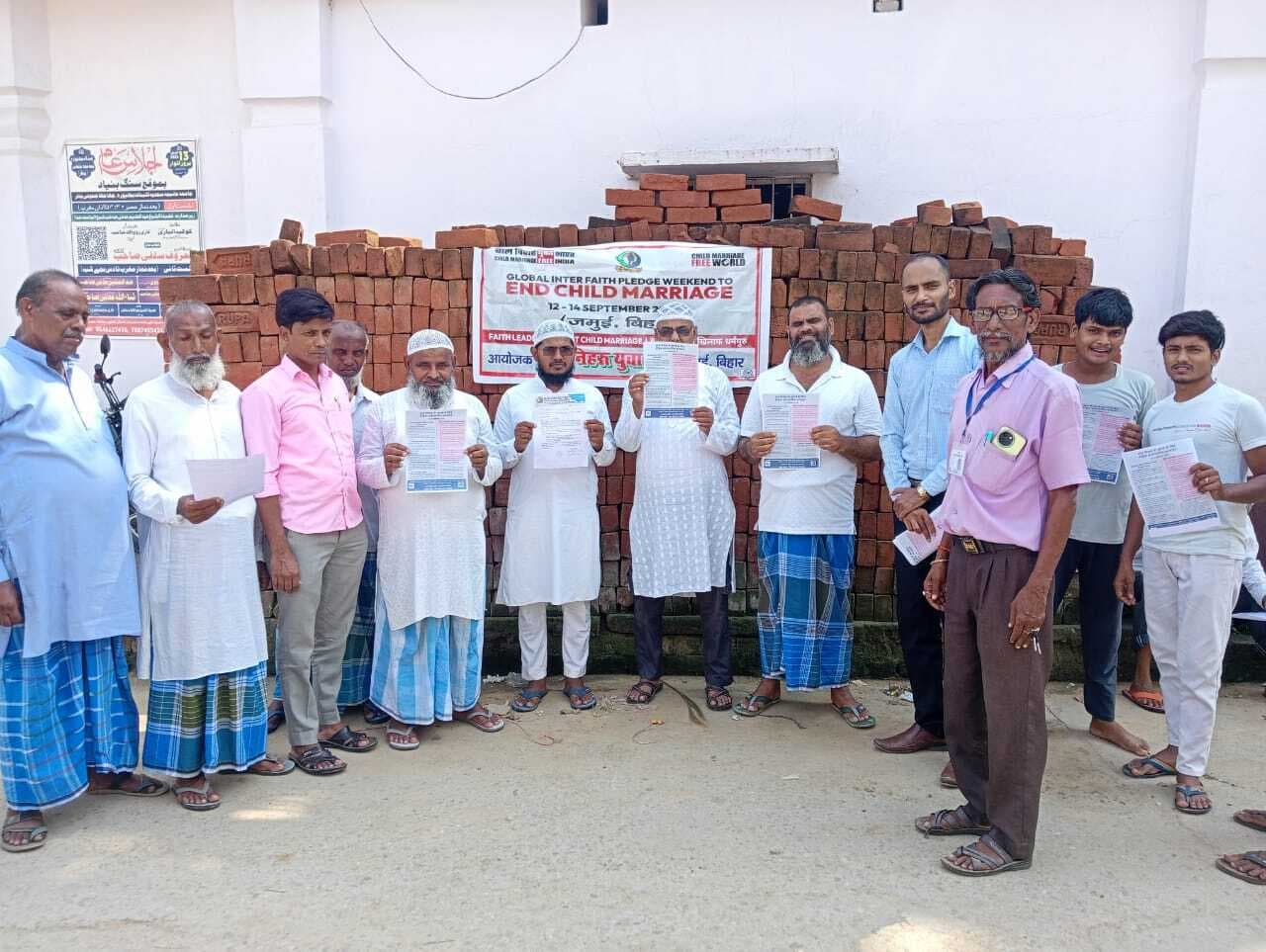 बाल विवाह के खिलाफ चलाया गया जागरूकता अभियान