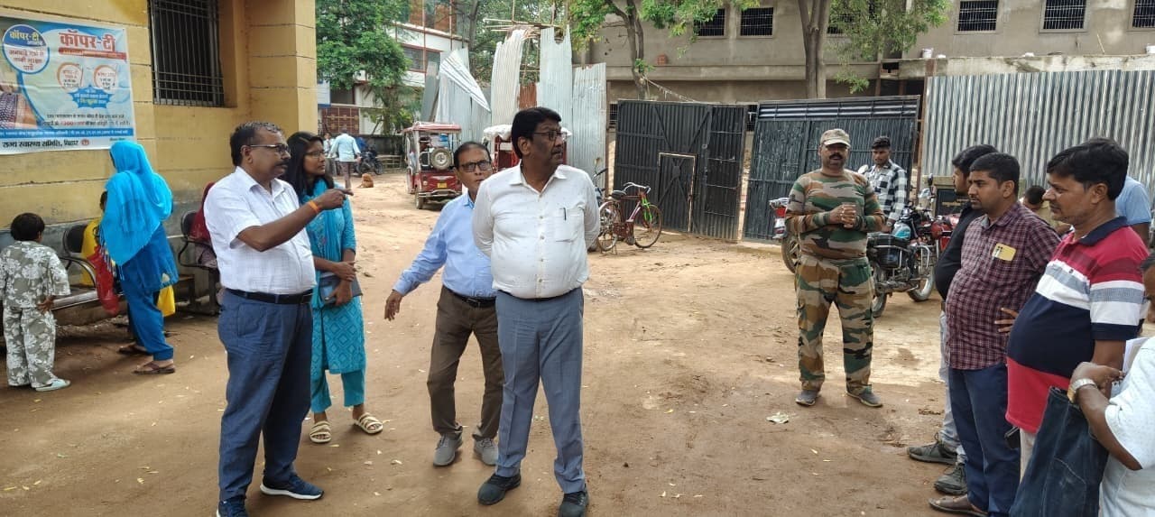 सिविल सर्जन ने अस्पताल का किया निरीक्षण, दिये दिशा-निर्देश