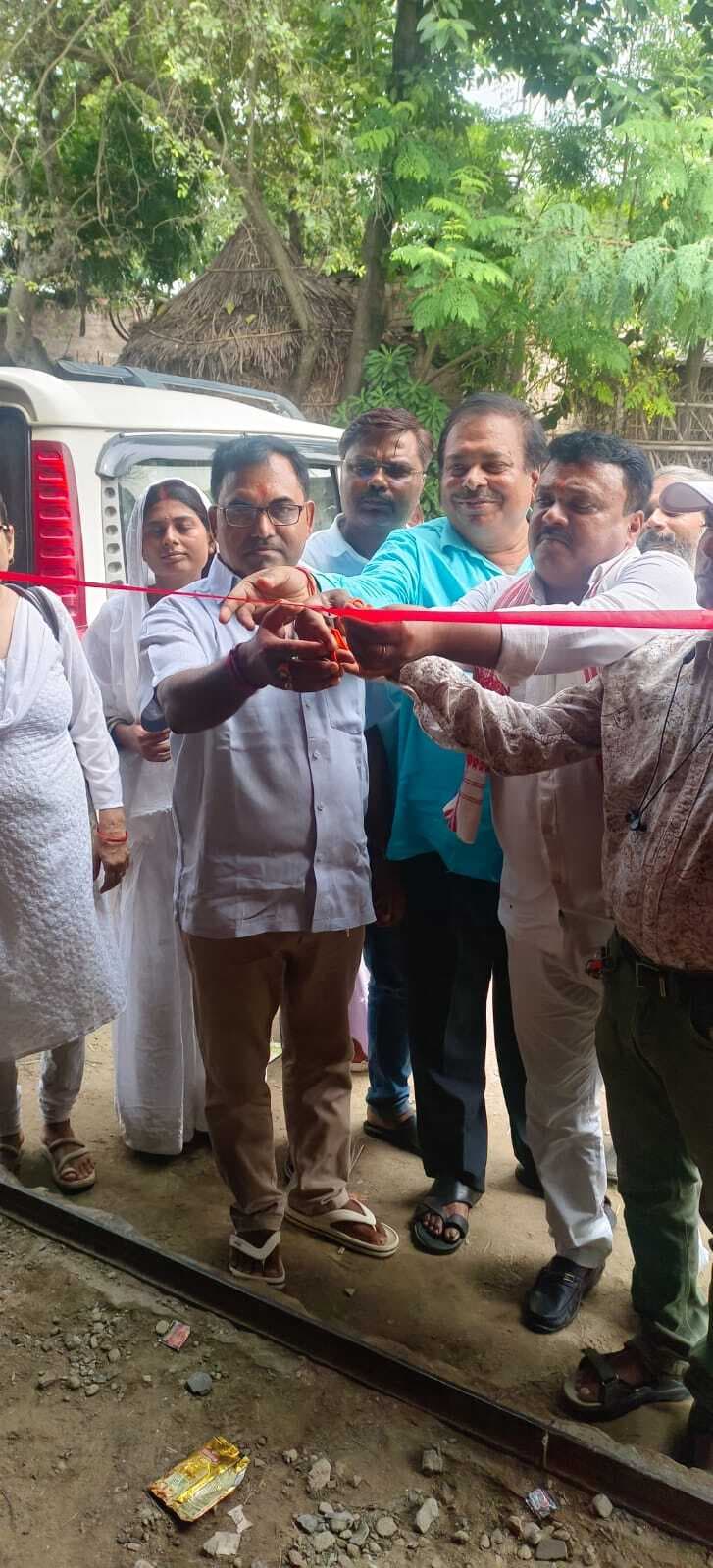 Samastipur News:स्वास्थ्य उपकेंद्र का शुभारंभ