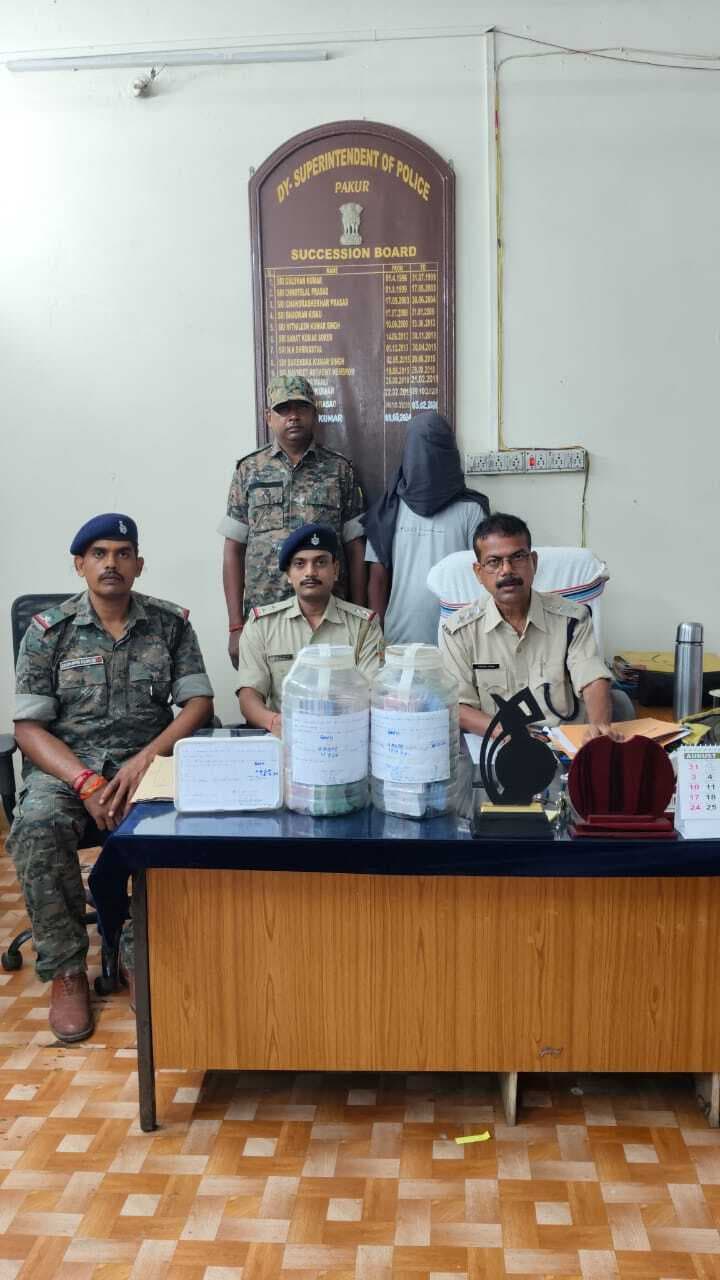 10.71 लाख की प्रतिबंधित लॉटरी के साथ एक गिरफ्तार