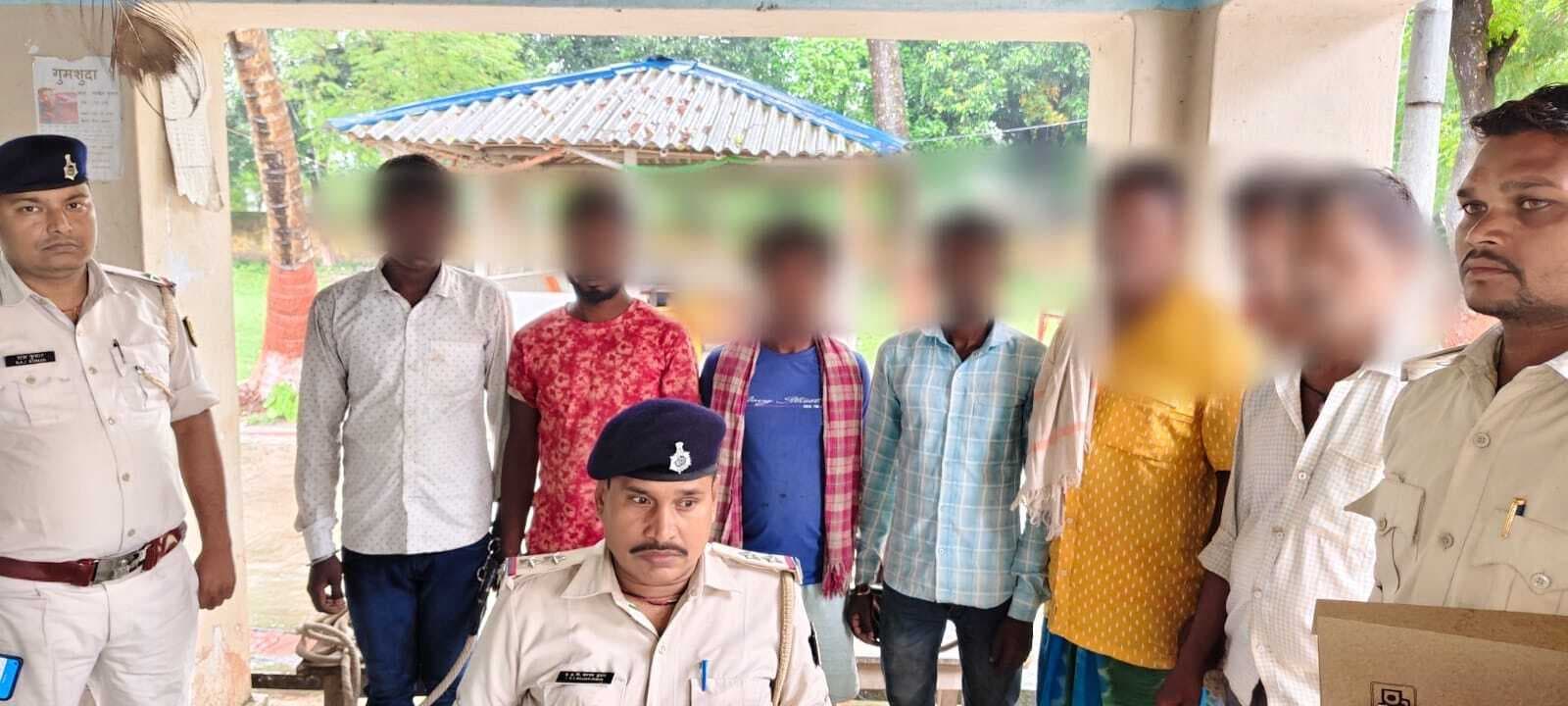 शराब के मामले में 46 गिरफ्तार