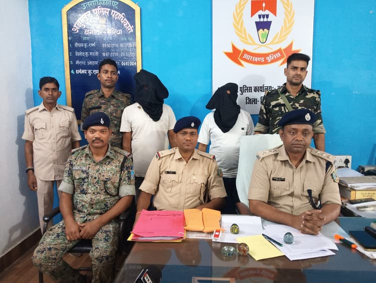 Giridih News :चोरी मामले में दो और आरोपी गिरफ्तार, पांच अब भी फरार
