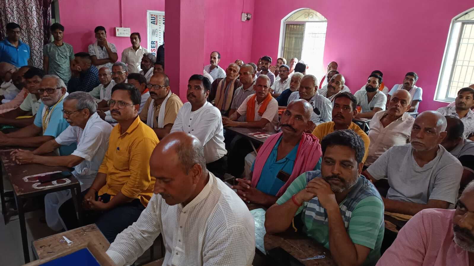 लखीसराय में एनडीए की शक्ति प्रदर्शन की तैयारी, बड़हिया में हुई बैठक