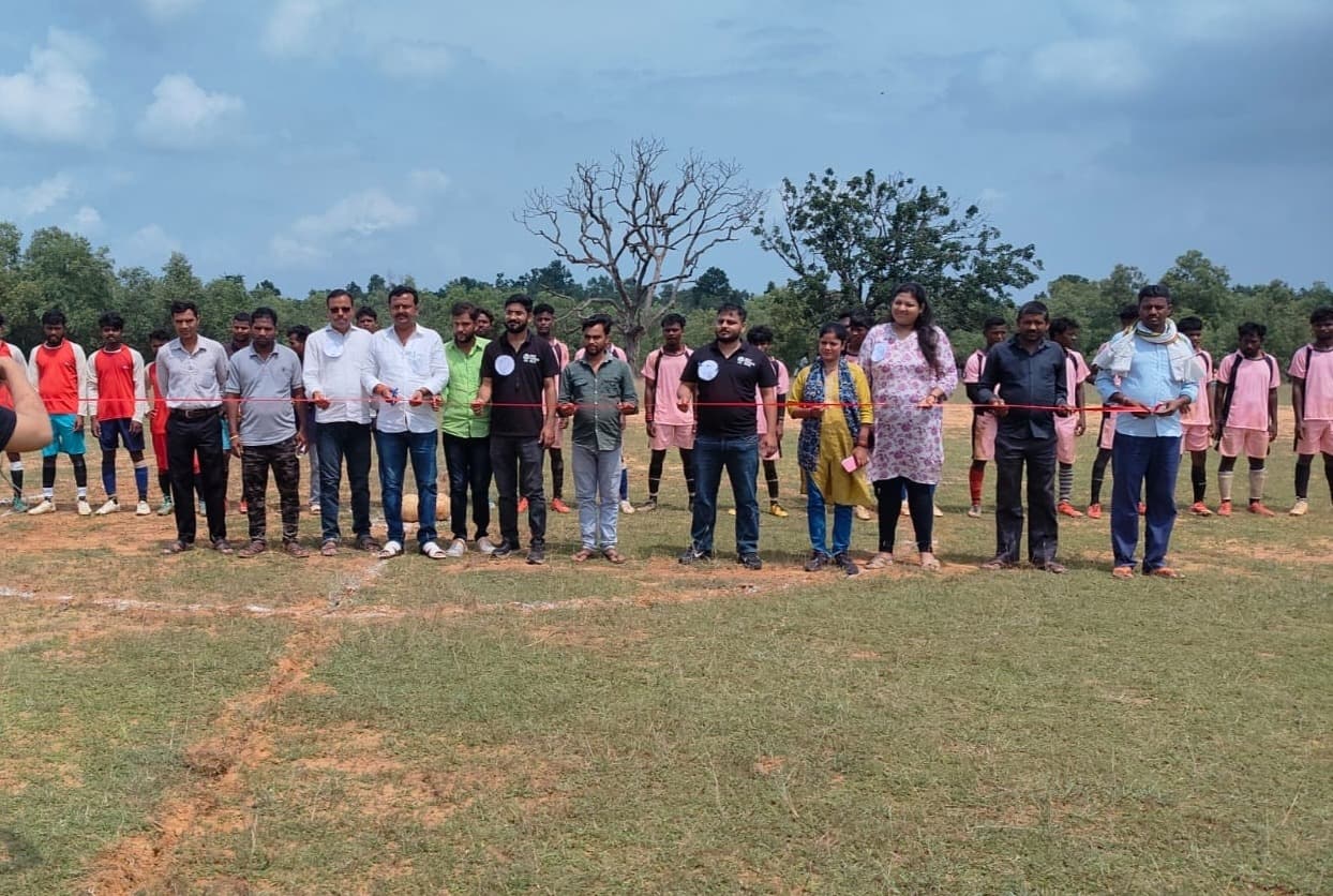 फुटबॉल में एमडी क्लब की टीम ने मारी बाजी