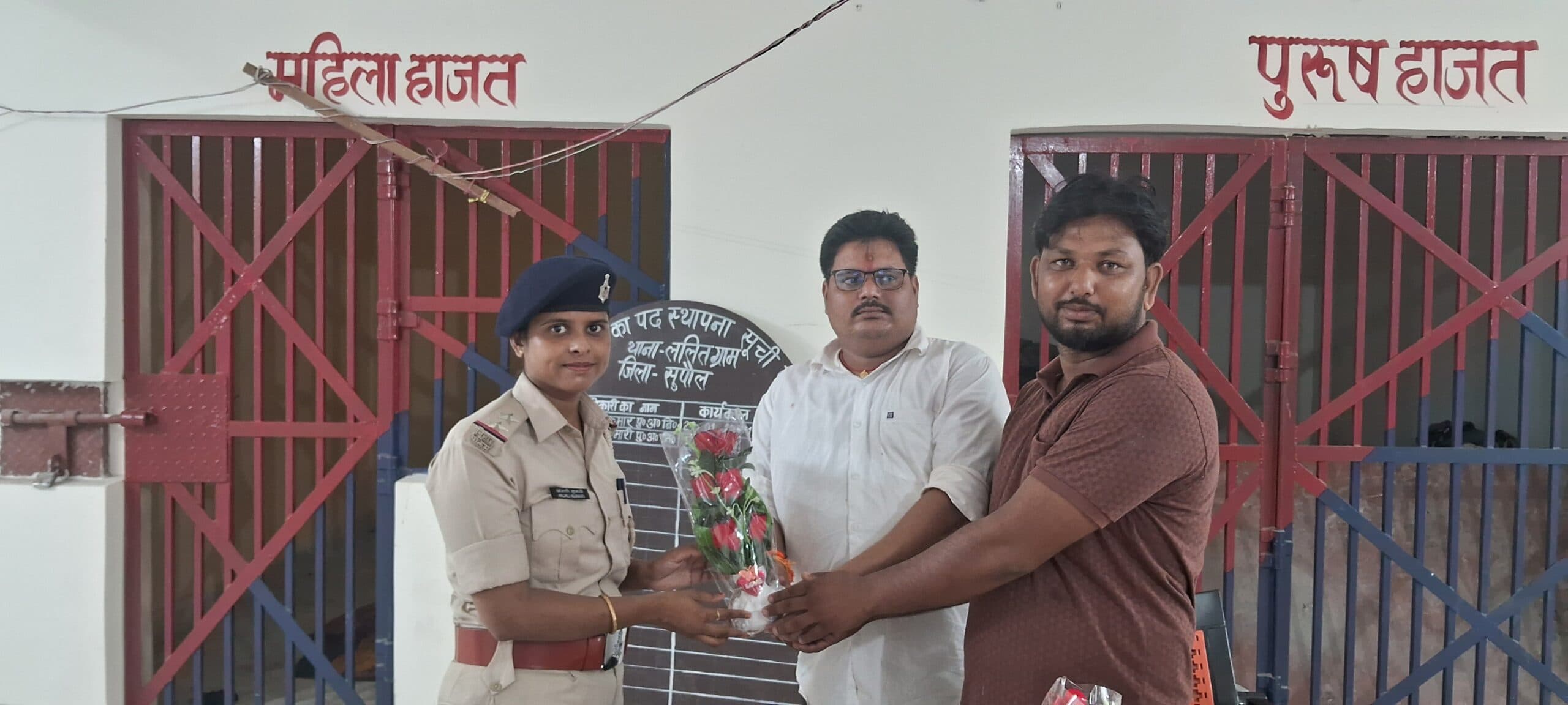 ललितग्राम थानाध्यक्ष बनीं अंजलि, अपराध नियंत्रण को बताया पहली प्राथमिकता