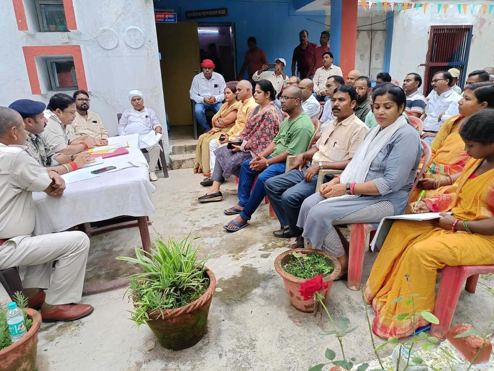 पिपरवार में दुर्गोत्सव शांतिपूर्वक मनाने का निर्णय