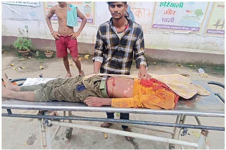 वाहन की टक्कर से बाइक चालक की दर्दनाक मौत