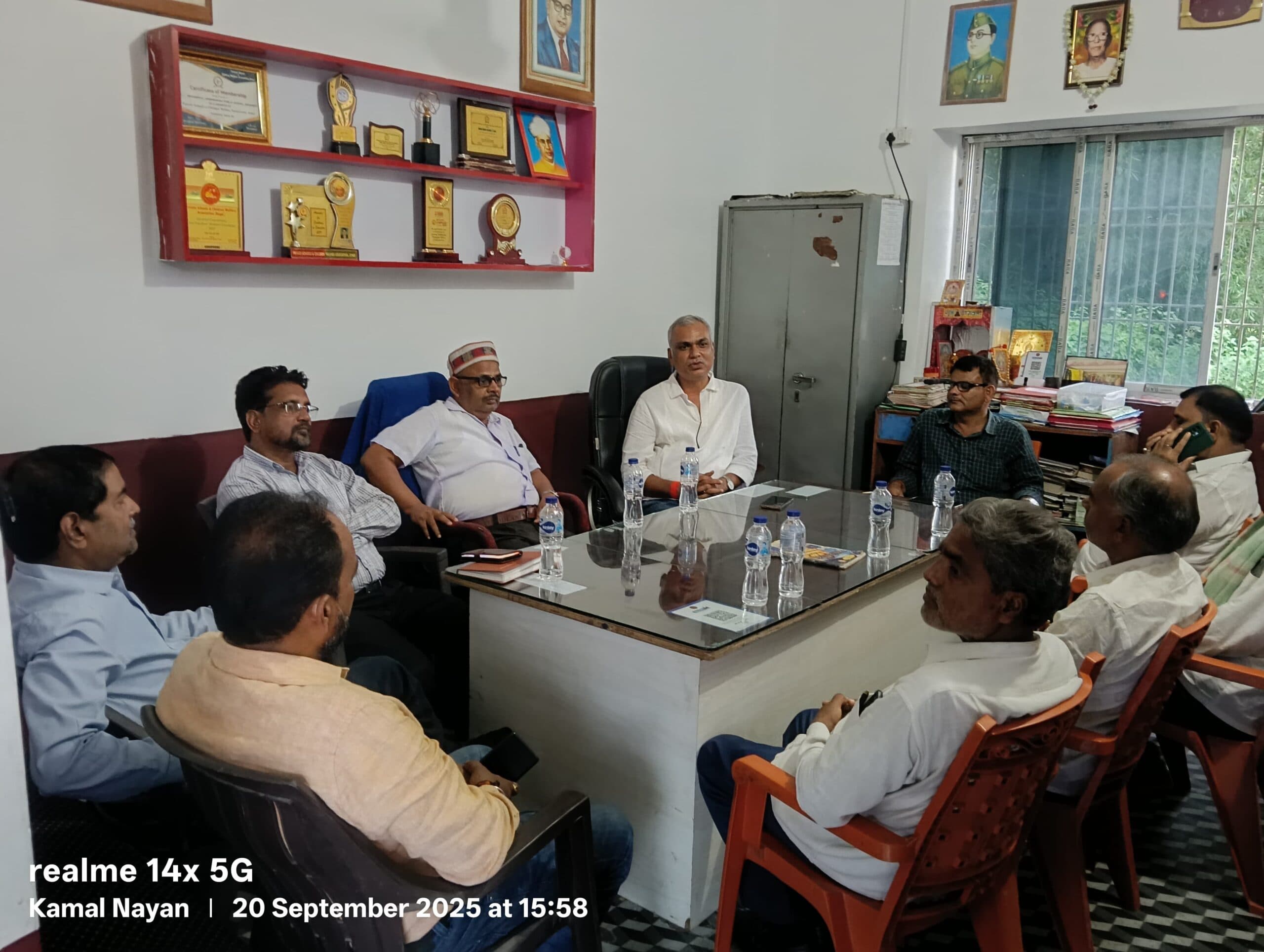 सिकंदरा में प्राइवेट स्कूल एसोसिएशन की बैठक, नई कमेटी का गठन