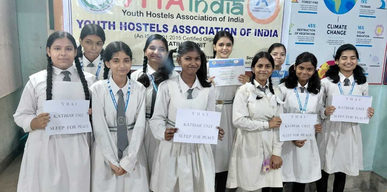 स्लीप फॉर पीस से विश्व में शांति का दिया सन्देश