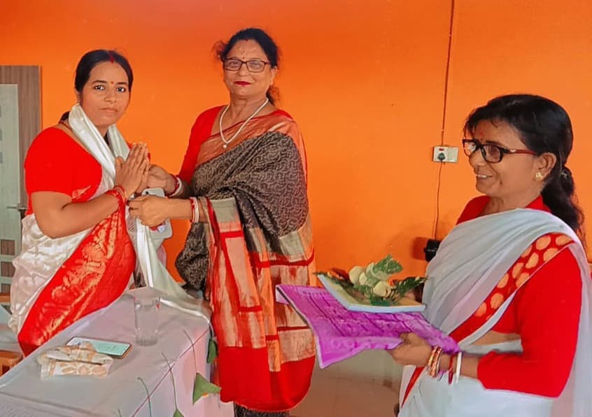 सरस्वती शिशु मंदिर में हुआ सप्तशक्ति संगम कार्यक्रम