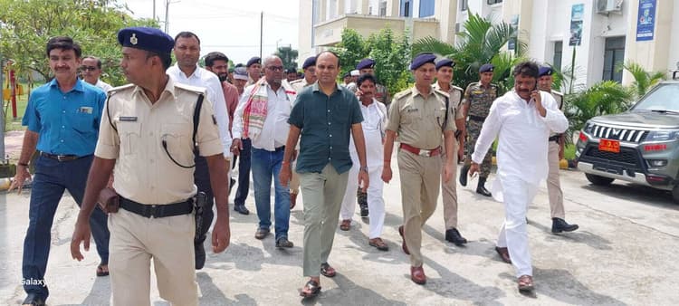 Samastipur News:डीएम ने किया अभियंत्रण महाविद्यालय का निरीक्षण