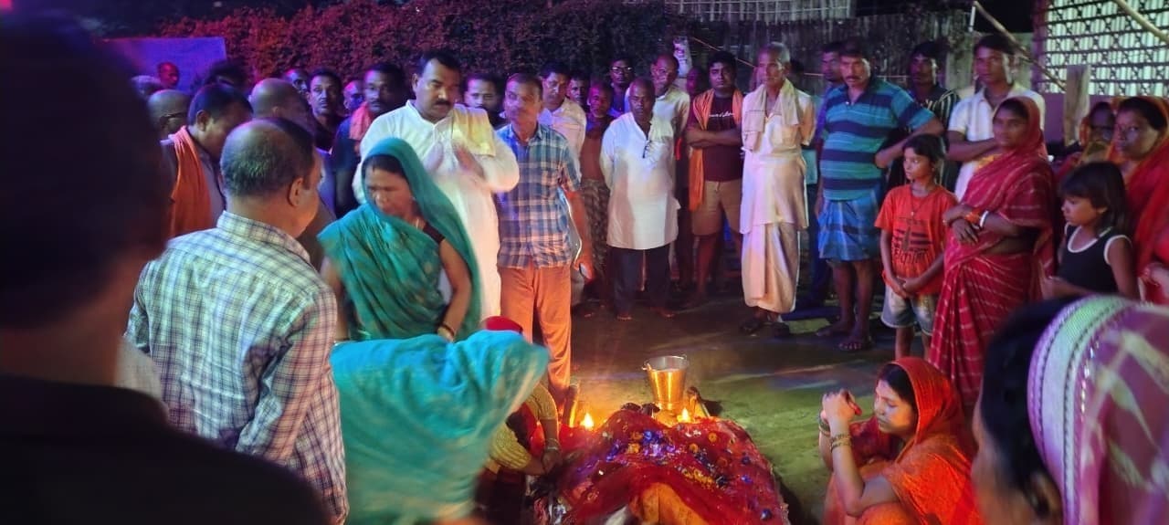 समाजसेवी का आकस्मिक निधन