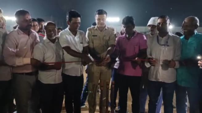 नाइट क्रिकेट टूर्नामेंट में सारवां ने मारी बाजी