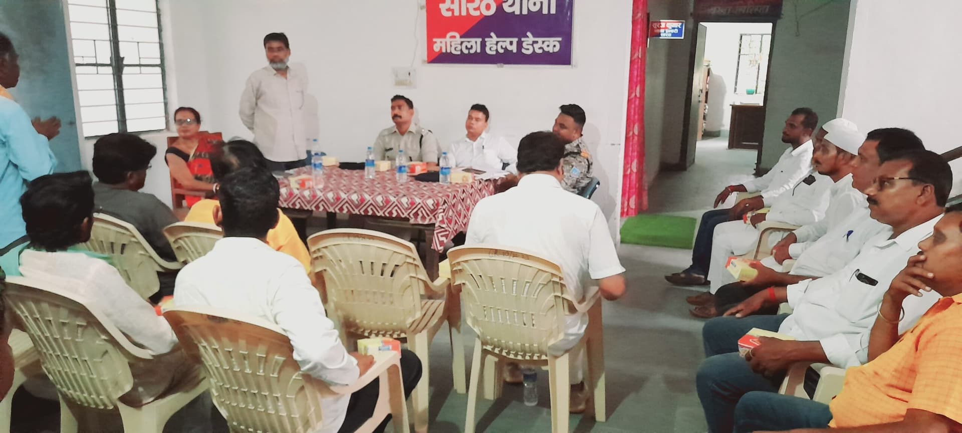 सारठ में हुई शांति समिति की बैठक