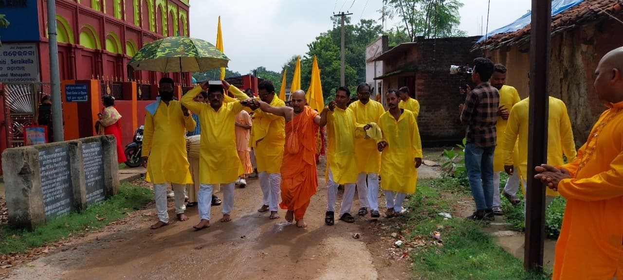 Seraikela Kharsawan News : चौका मोड़ में शारदीय नवरात्र की शुरुआत, नौ दिनों तक चलेगा धार्मिक आयोजन