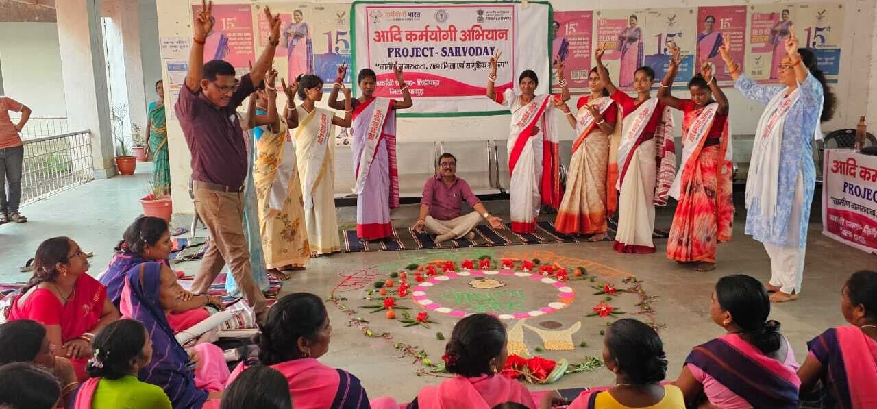 हिरणपुर व लिट्टीपाड़ा में मनाया गया पोषण माह