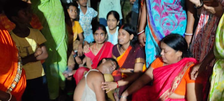 शराब बेचने का आरोप लगा पुलिस कर्मियों ने दुकानदार को पीटा, जख्मी