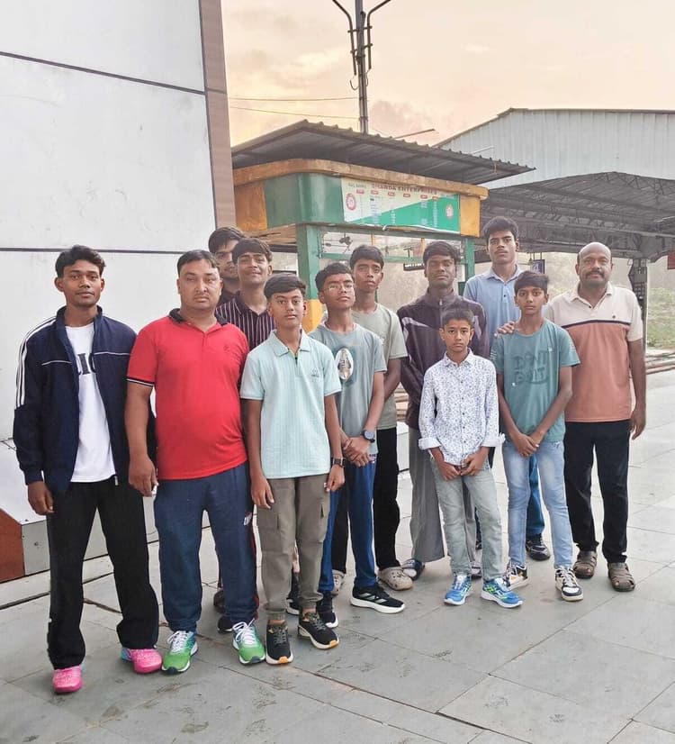 मधुस्थली विधापीठ के ताइक्वांडो खिलाड़ी त्रिपुरा के लिए रवाना