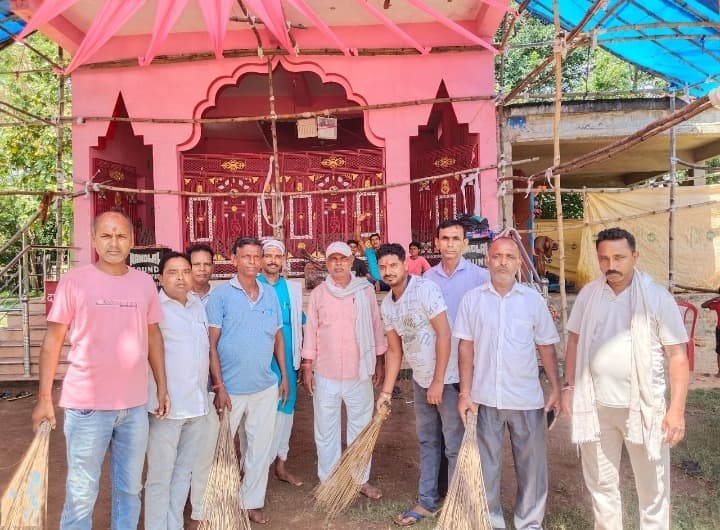 सेवा पखवाड़ा के तहत भाजपा ने चलाया सफाई अभियान