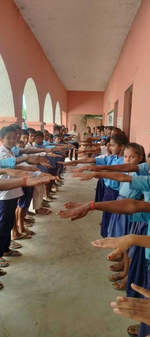 स्कूली बच्चों ने ली स्वच्छता की शपथ