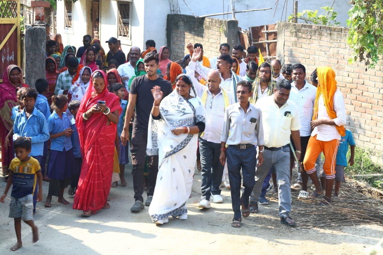बदलाव व विकास के लिए मजबूत नेतृत्व की आवश्यकता: जयंती पटेल