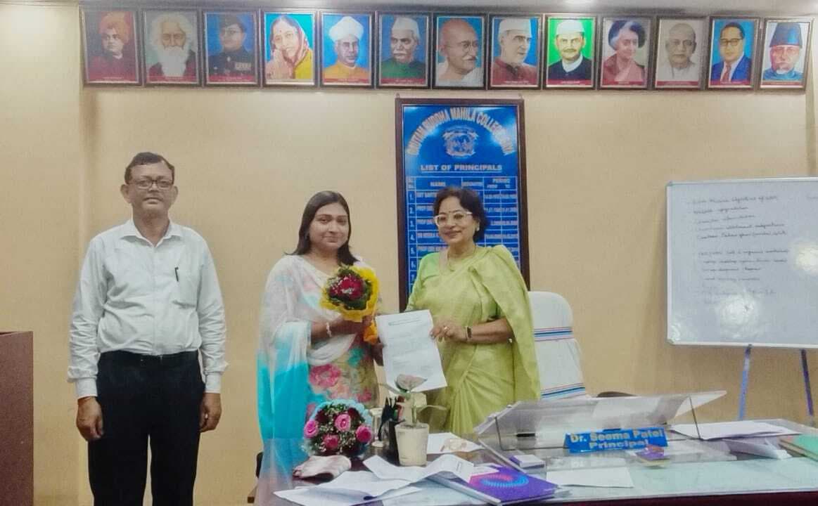 एनएसएस प्रोग्राम ऑफिसर बनीं डॉ रश्मि प्रियदर्शनी