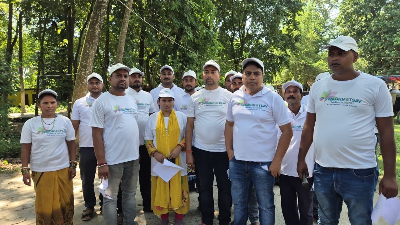 कोढ़ा नपं में चलाया स्वच्छता जागरूकता अभियान