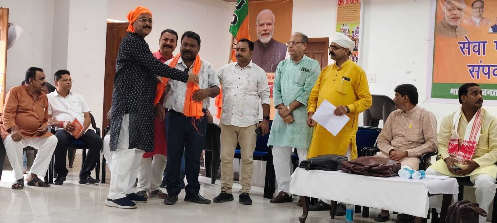 भाजपा शिक्षा प्रकोष्ठ के जिला संयोजक बने पवन