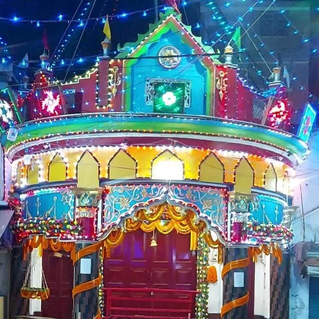 145 वर्षो से बाराहाट दुर्गा मंदिर में हो रही है दुर्गा पूजा