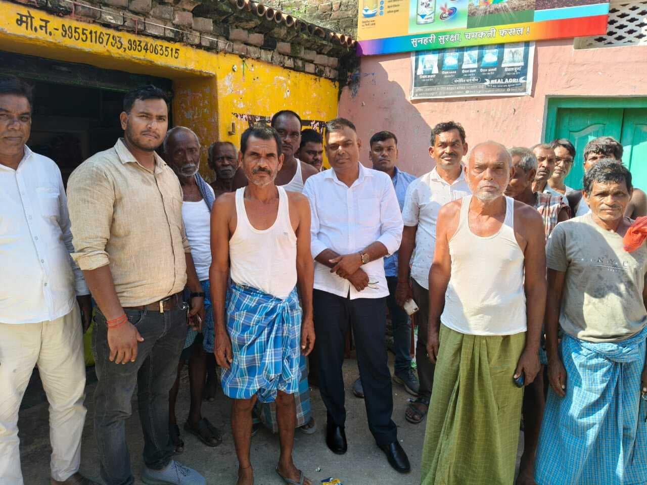 राजद नेता विनय कुशवाहा ने मानपुर का किया भ्रमण