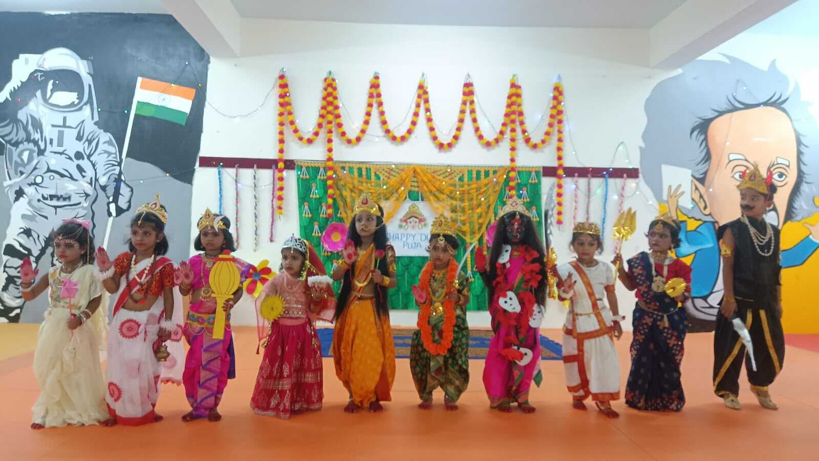 Giridih news: सलूजा गोल्ड मिलीमीटर्स स्कूल में प्री प्राइमरी का सांस्कृतिक कार्यक्रम