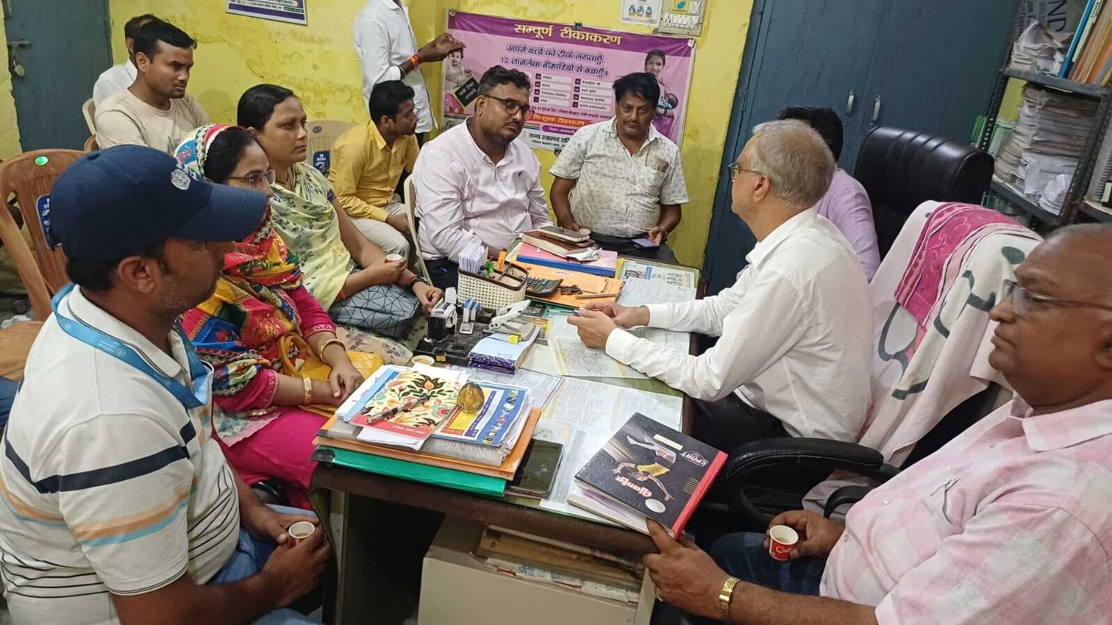 Motihari: पोलियो उन्मूलन अभियान को लेकर हुई बैठक