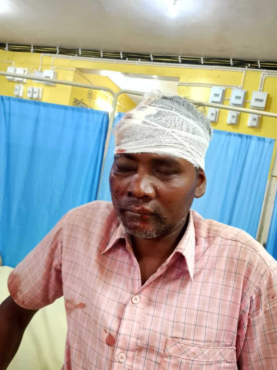 दो बाइक की भिड़ंत में चार घायल