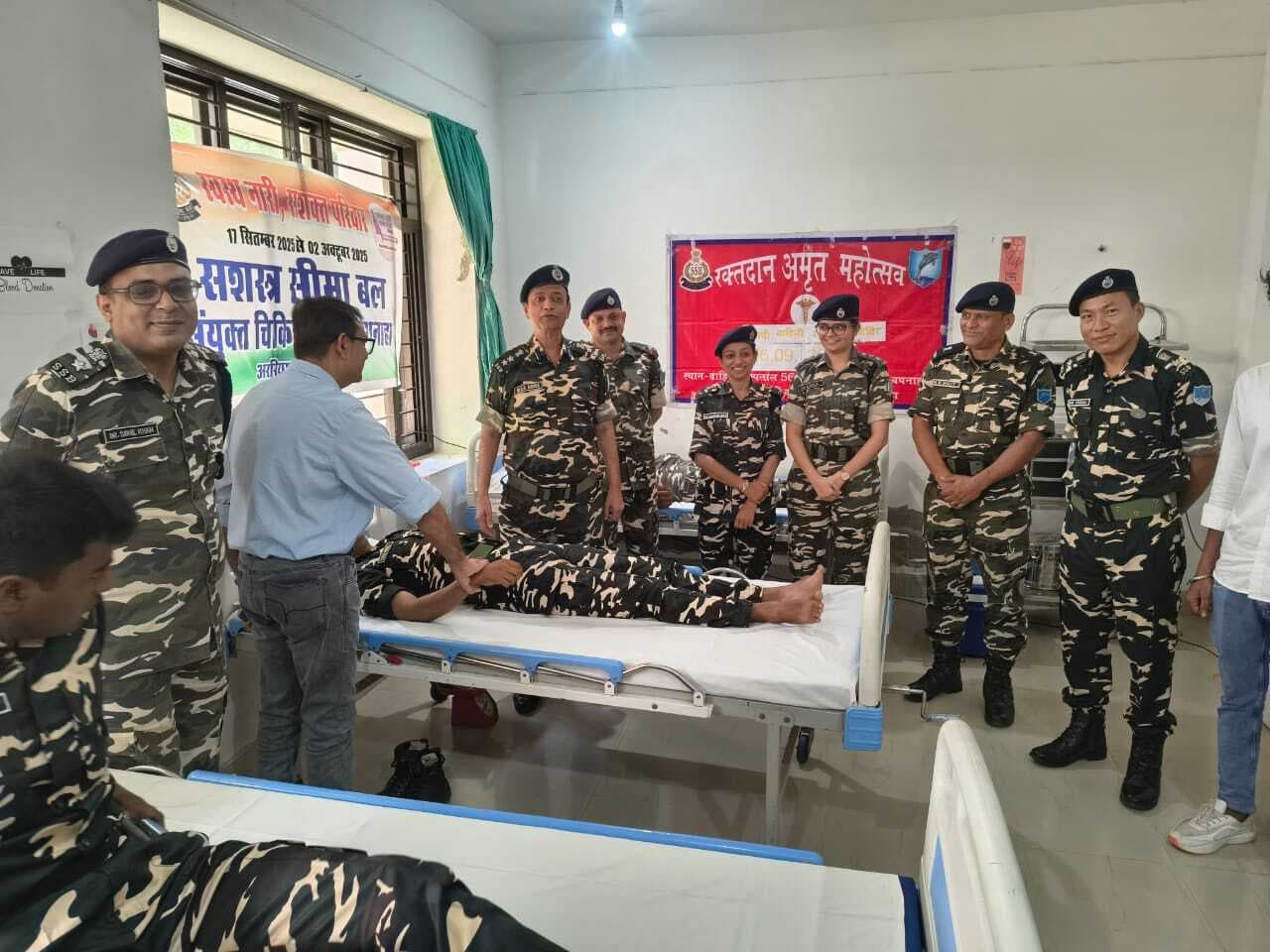 रक्तदान शिविर का आयोजन