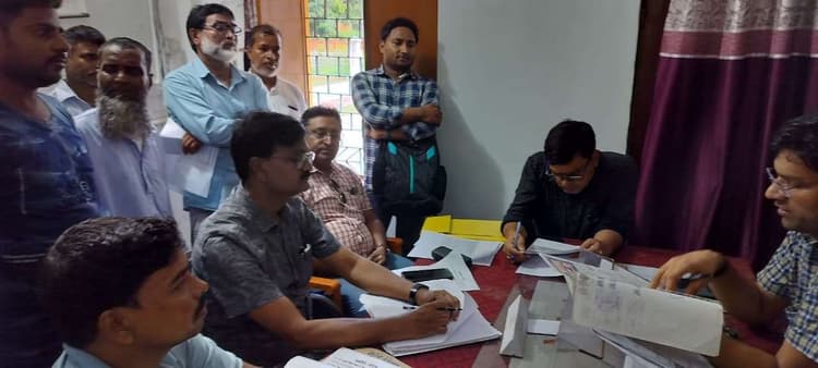 रौटा थाना में जनता दरबार में तीन मामले का हुआ निष्पादन