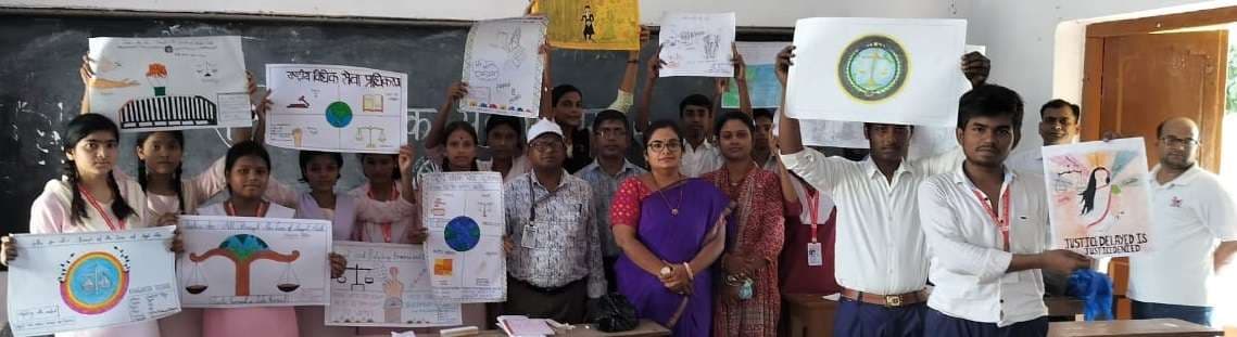 राष्ट्रीय विधिक सेवा दिवस पर प्रतियोगिता का हुआ आयोजन