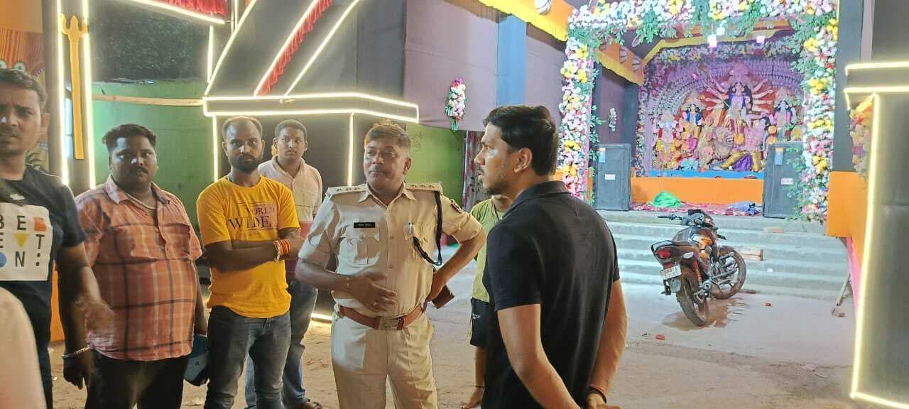 दुर्गा पूजा शांतिपूर्ण संपन्न कराने बरती जा रही सावधानियां: एसडीम