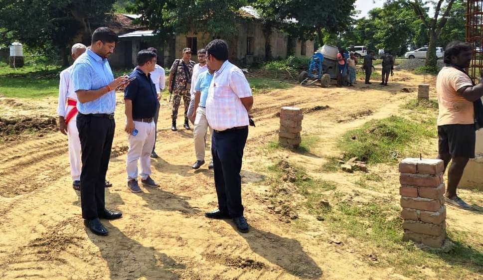 मुख्यमंत्री के जमालपुर आगमन को लेकर तैयारी में जुटे अधिकारी