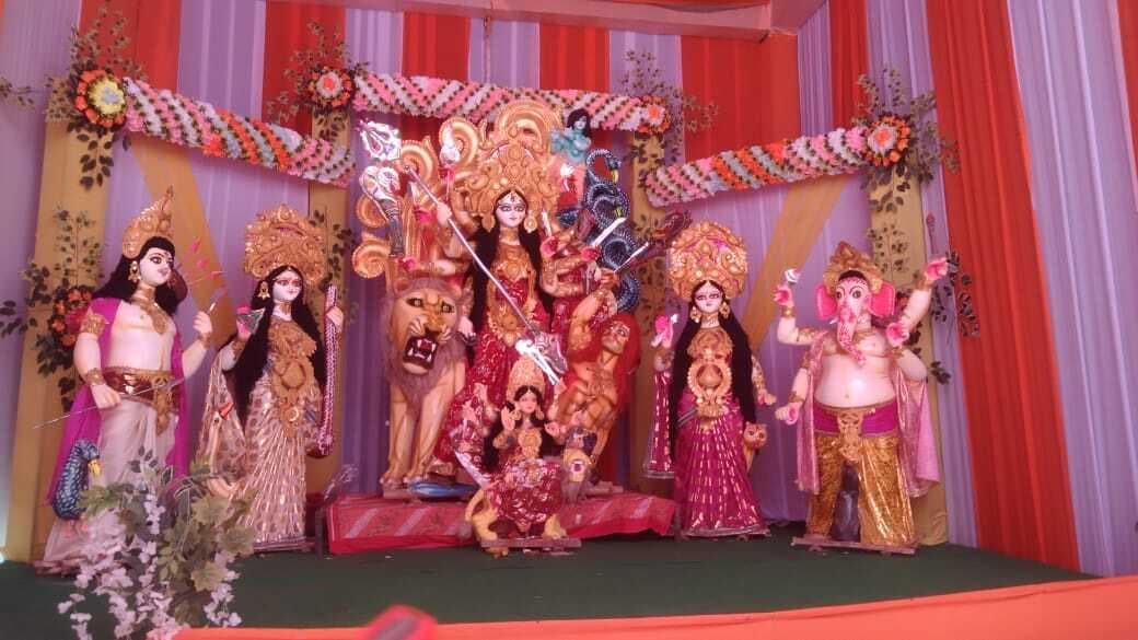 दुर्गावती : सैकड़ों भक्तों ने किया माता रानी के दर्शन