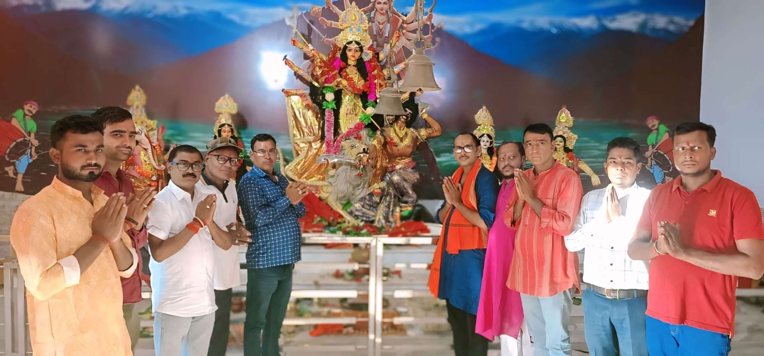 Bokaro News : महासप्तमी पर कसमार में उमड़ा श्रद्धा का सैलाब